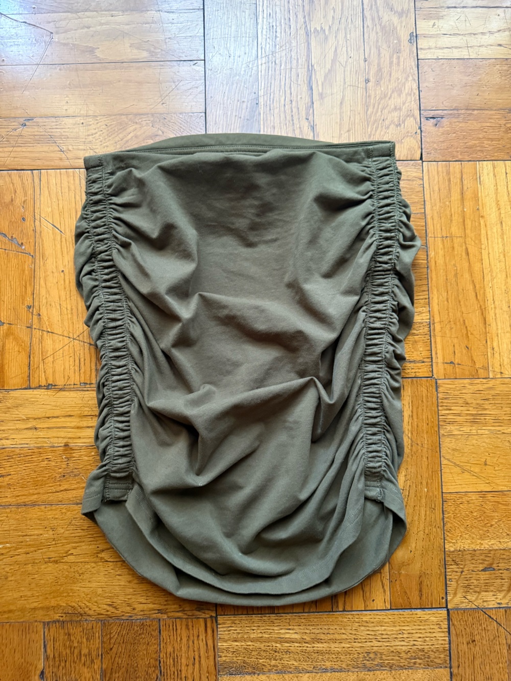 Aritizia Tna Olive Green Tube Top
